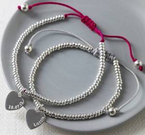 Silver Threaded Bracelet